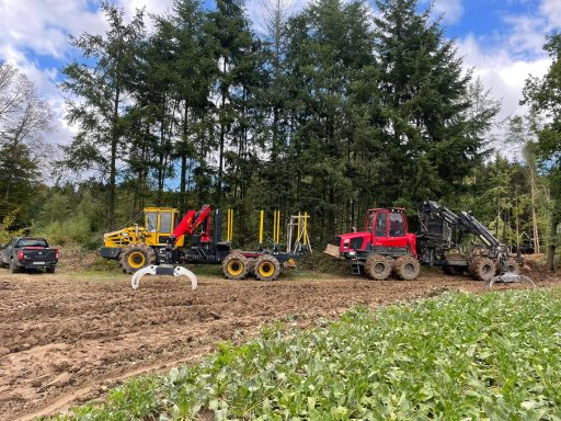Forwarder zum Holzrücken